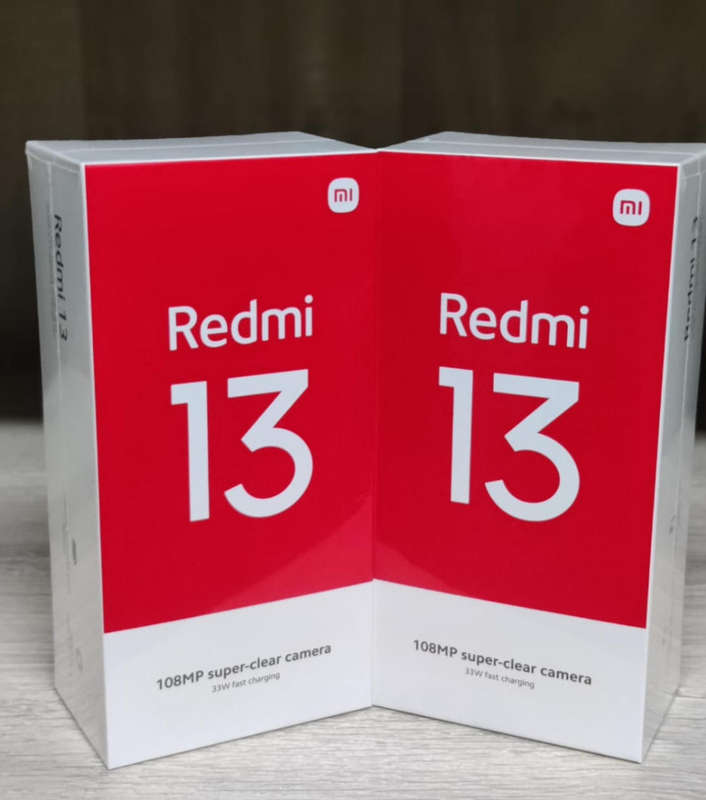Redmi 13 8GB RAM + 256GB ROM Dual Sim - Black