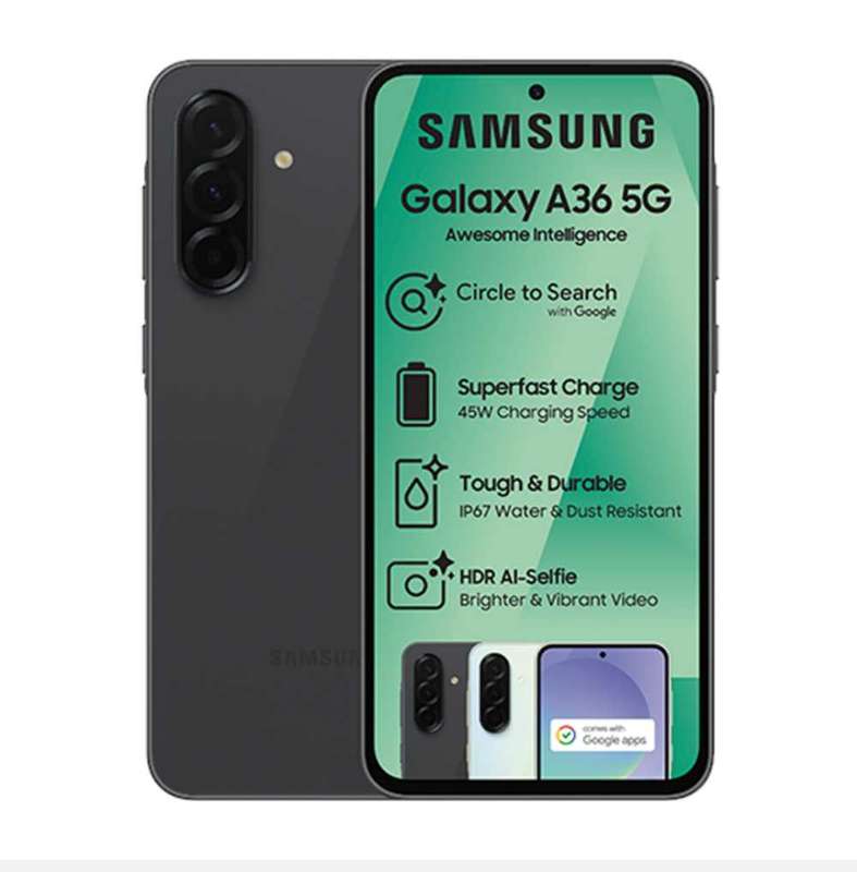 Samsung Galaxy A36 5G Dual Sim 256GB - Graphite