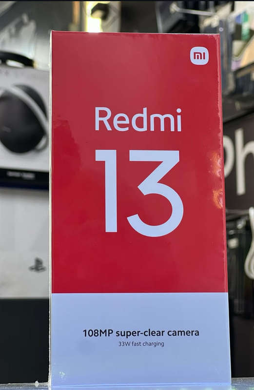 Redmi 13 8GB RAM + 256GB ROM Dual Sim - Black