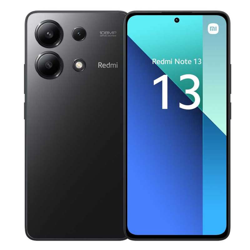 Xiaomi Redmi Note 13 4G Dual Sim 256GB - Black