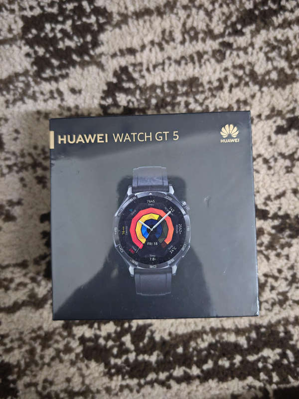 HUAWEI WATCH GT 5 46mm - Smartwatch/Fitness Tracker - Blac