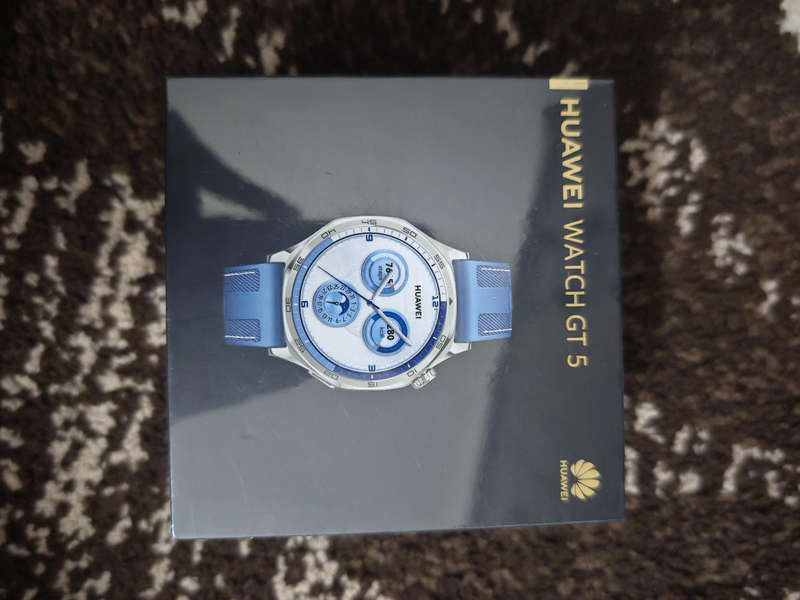 HUAWEI WATCH GT 5 46mm - Smartwatch/Fitness Tracker - Blue