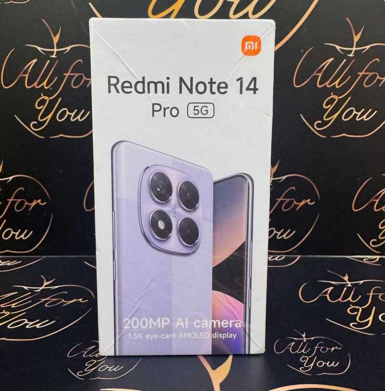 Xiaomi Redmi Note 14 Pro 5G Dual Sim 512GB - Black, & Green