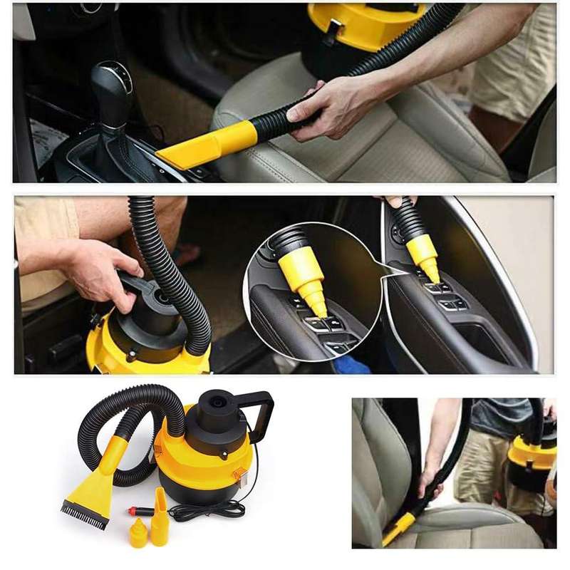 Car Vacuum  Wet and Dry Multifunction Portable Auto Vacuum