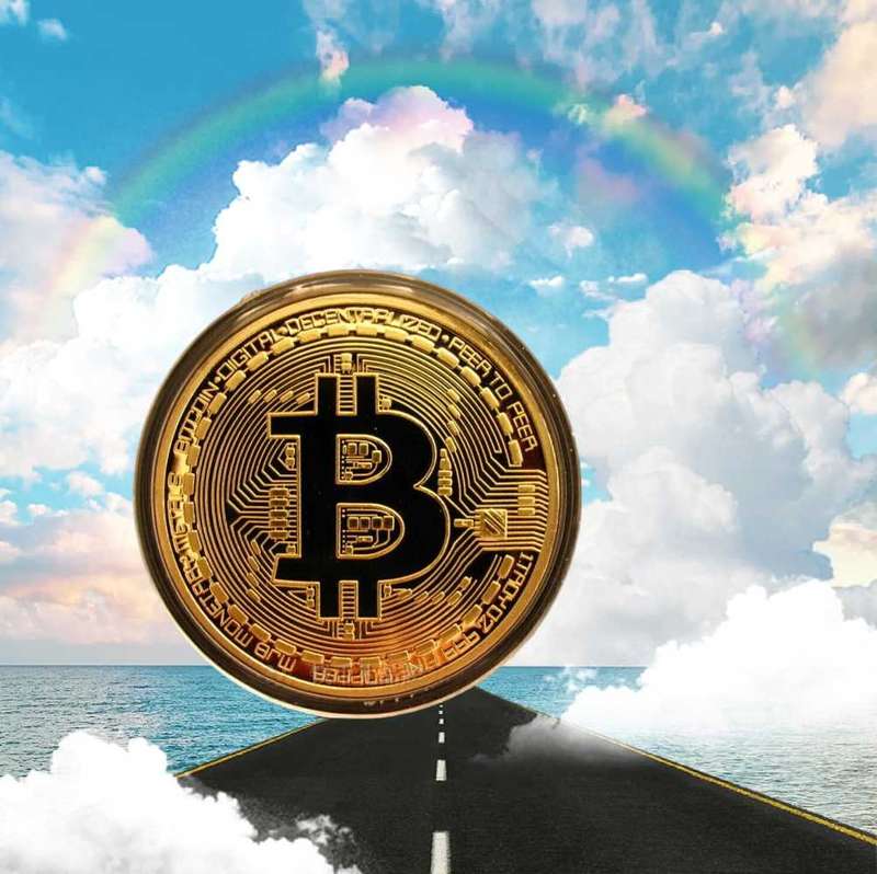 Bitcoin collection commemorative coin