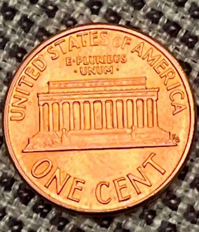 1990 USA NO S LINCOLN PENNY BU
