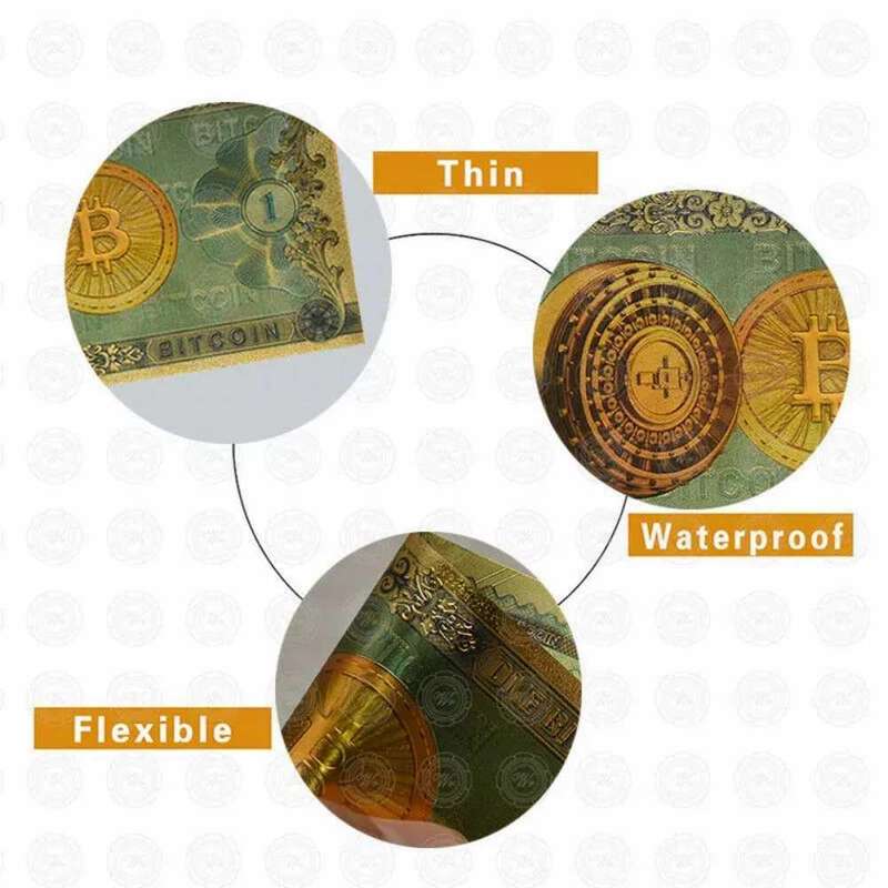 Certified 100 Bitcoin Collection Banknotes