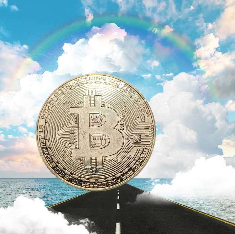 Bitcoin collection commemorative coin