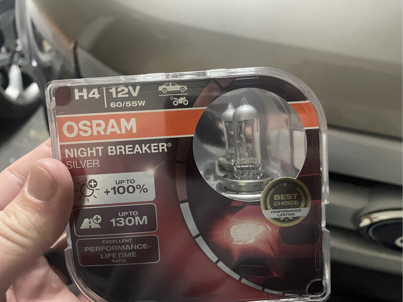H4 Night Breaker Silver Osram