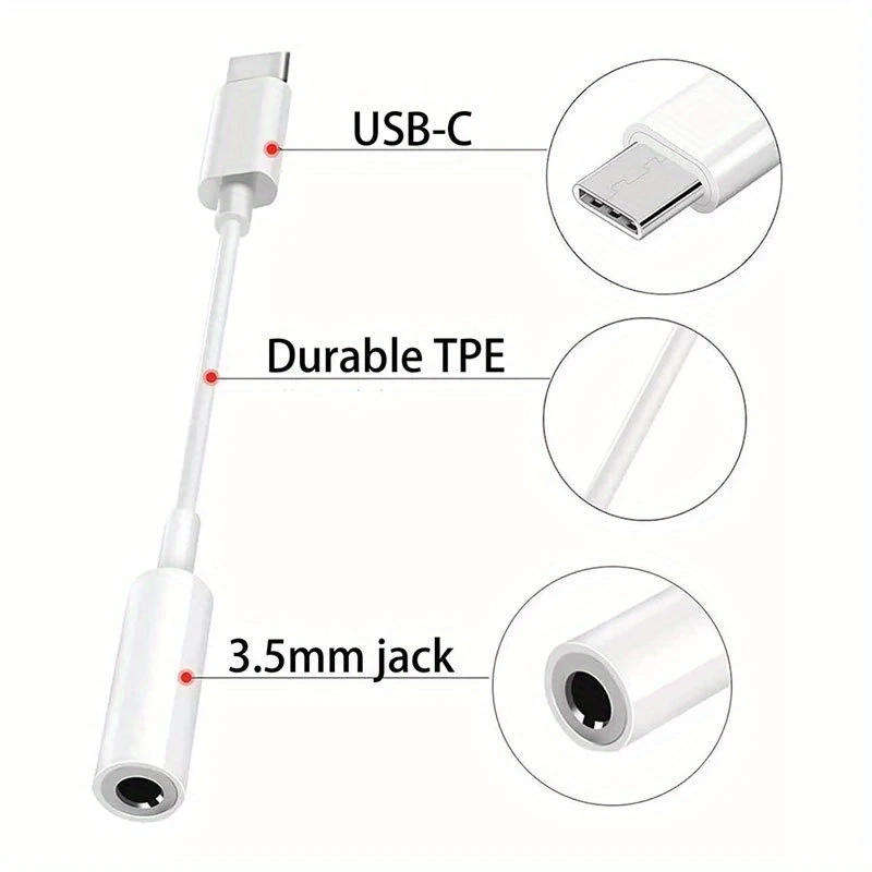 USB-C to 3.5mm Headphone Jack Adapter