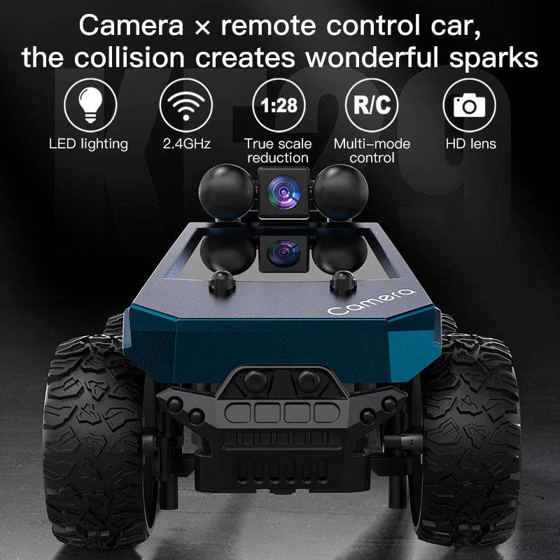 KF29 Remote Controlled Armored War Vehicle  1:28 Scale, HD Camera, Dual Gear, Built for Action