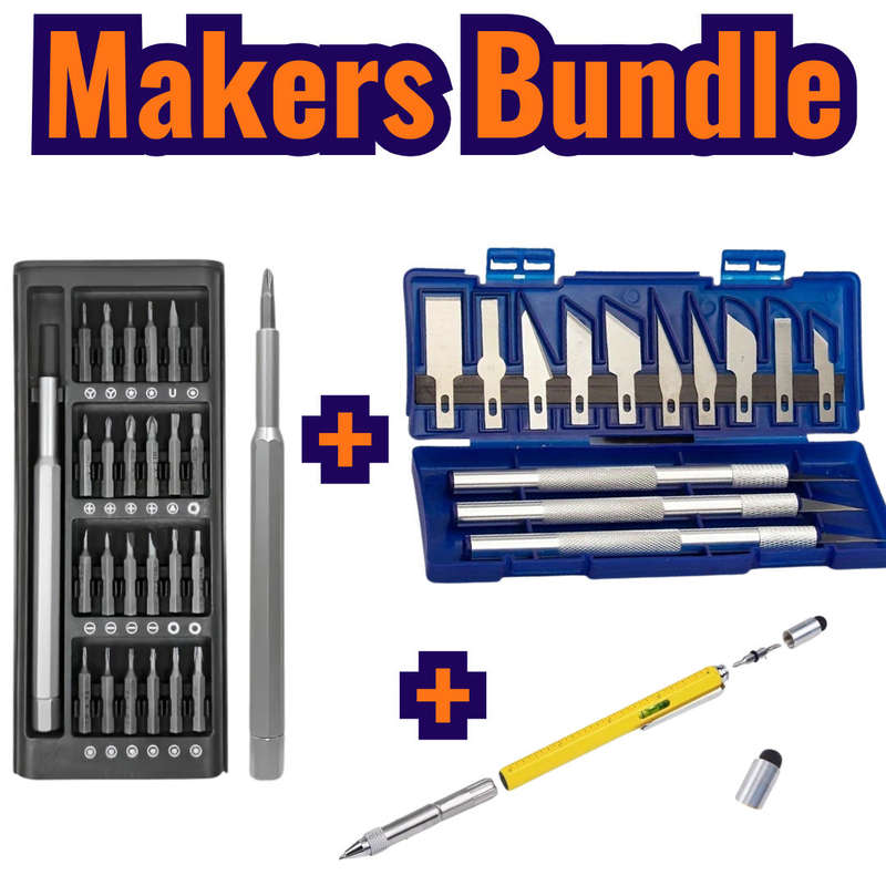 Makers Bundle  Tools for Precision, Creativity & Everyday Ingenuity