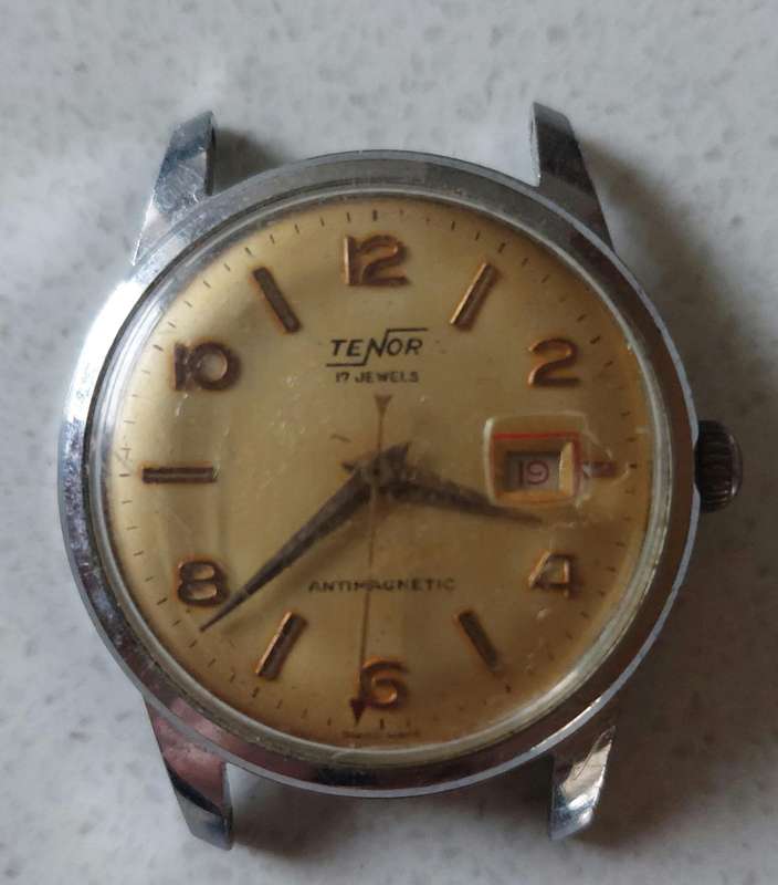Gents Swiss made 17 Jewel Tenor watch