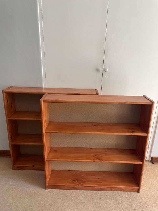 Two Bookshelves