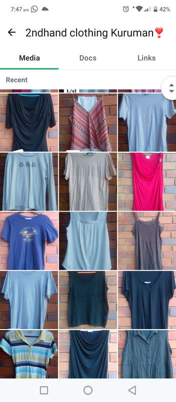 Ladies clothing lot (+-120 items)