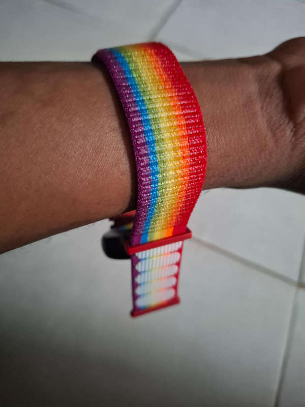 20 mm rainbow watch strap