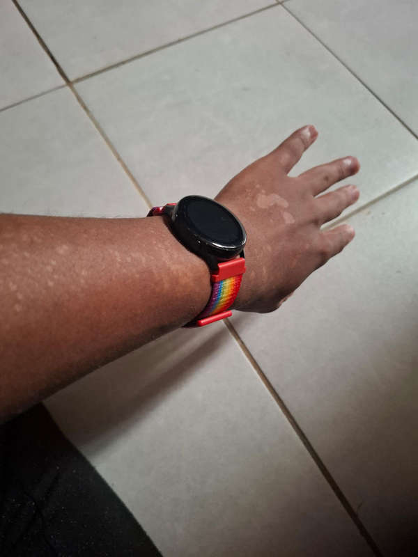 20 mm rainbow watch strap