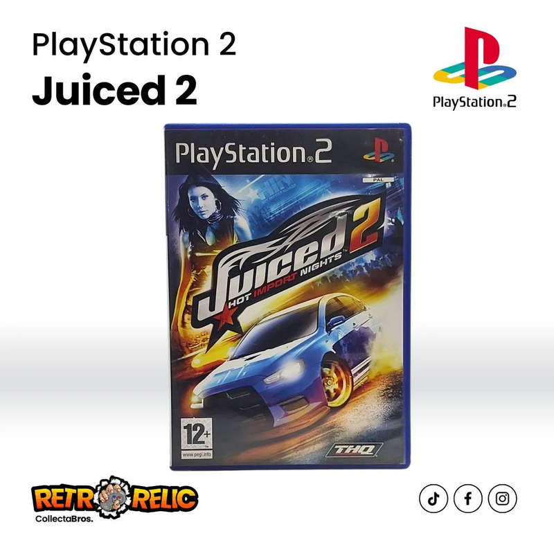 PlayStation Two Juiced 2: Hot Import Nights (PS2) videogame