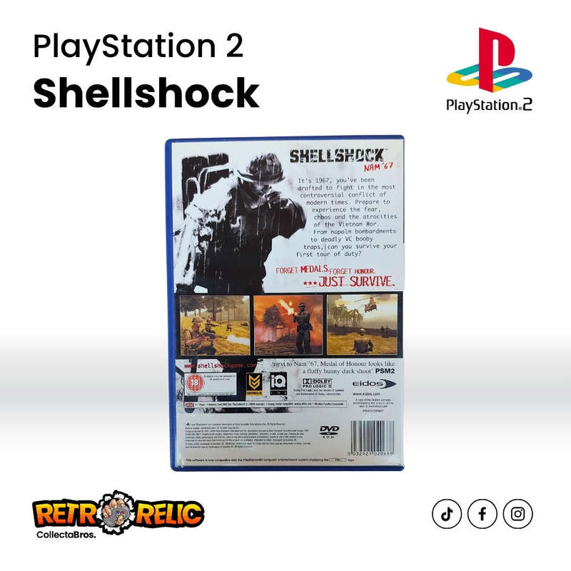 Shellshock: Nam67 PlayStation 2 (PS2) videogam