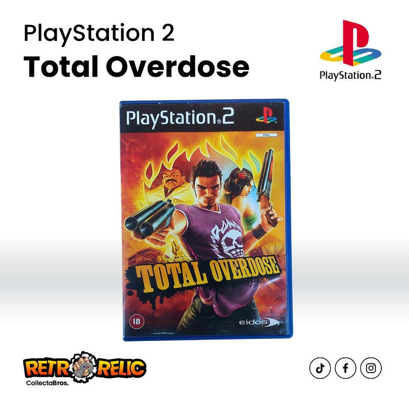 Total Overdose PlayStation 2 (PS2) videogame