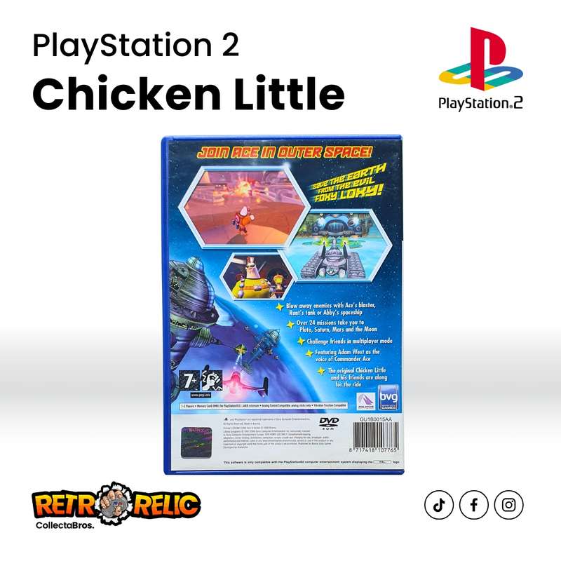 Disneys Chicken Little: Ace in Action (PS2) videogame