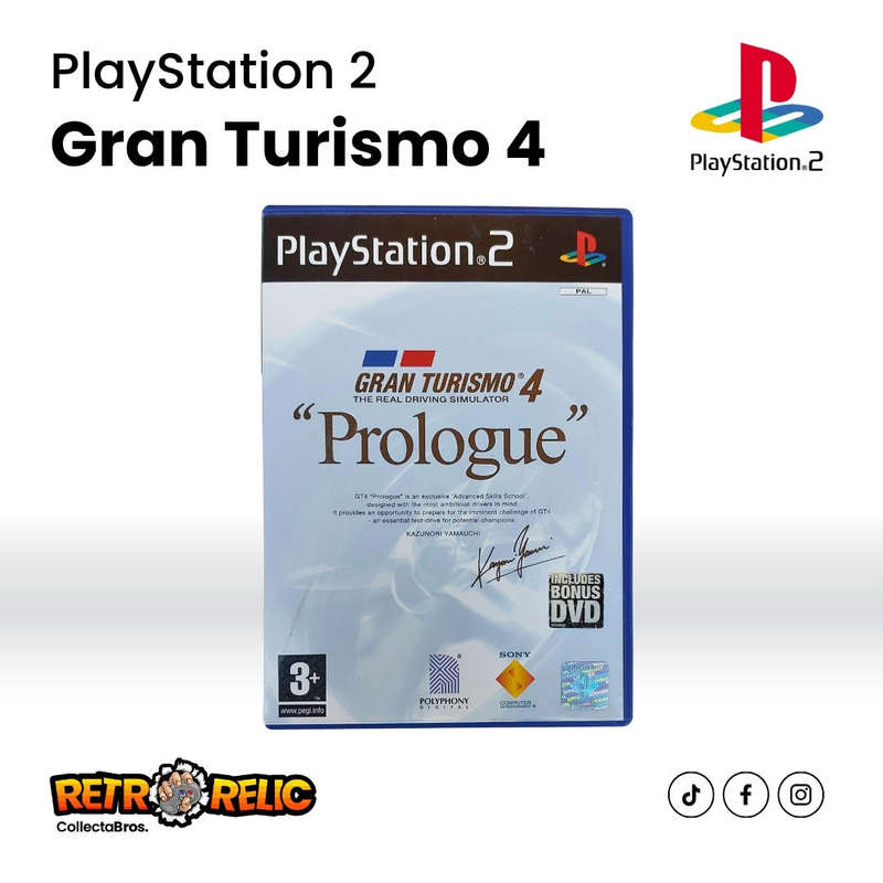 Gran Turismo 4 Prologue PlayStation Two (PS2) videogame