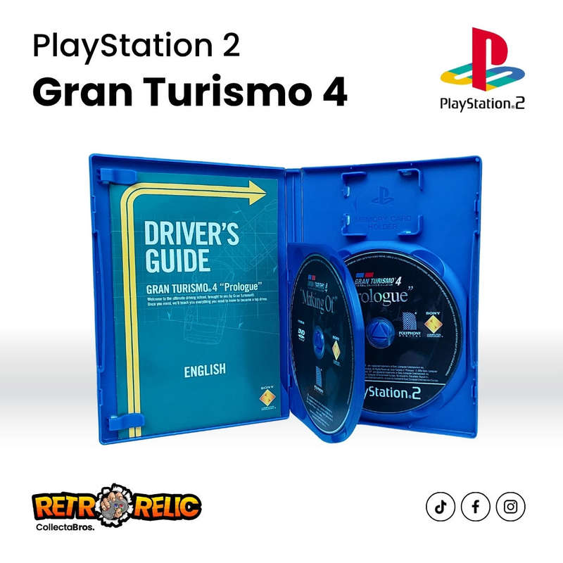 Gran Turismo 4 Prologue PlayStation Two (PS2) videogame
