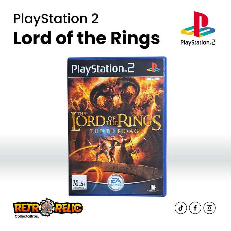 The Lord of the Rings: The Third Age (PS2) videogame
