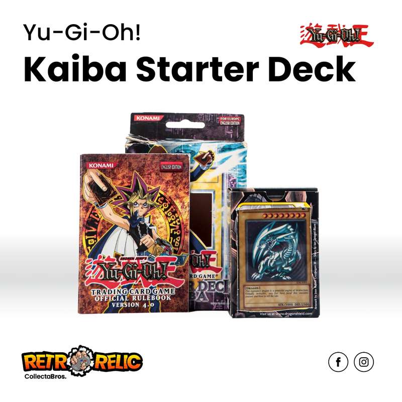 Yu-Gi-Oh - Kaiba Starter Deck Complete released early 2002