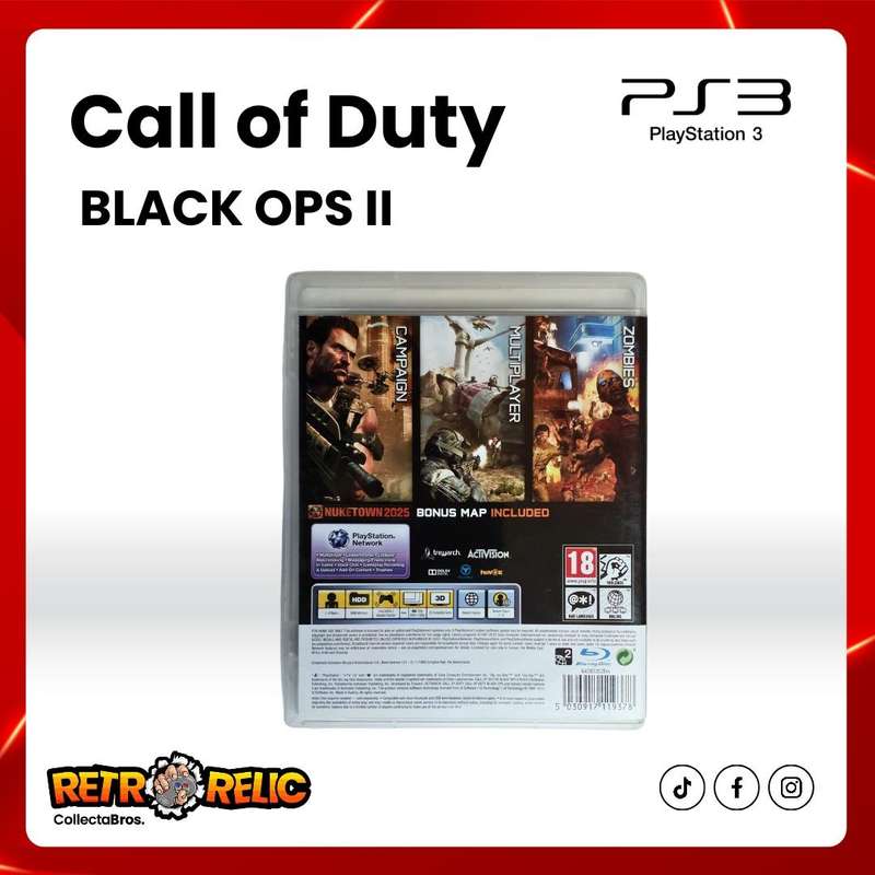 PlayStation Three - Call of Duty Black Ops II (PS3) videogame