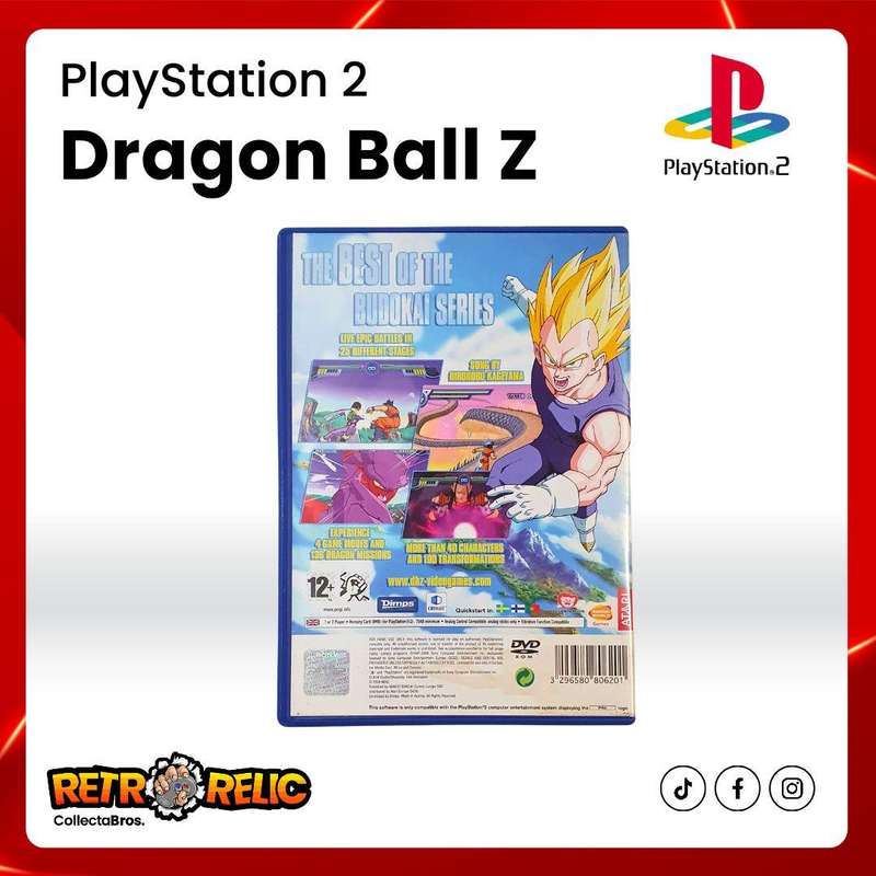 Dragon Ball Z Infinite World (PS2) videogame