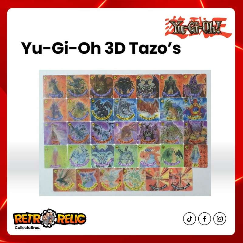 Yu-Gi-Oh Cards & 3D Tazo's