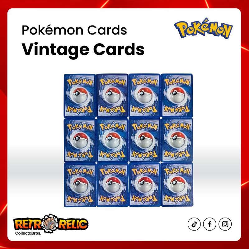 Pokémon Original Vintage Cards