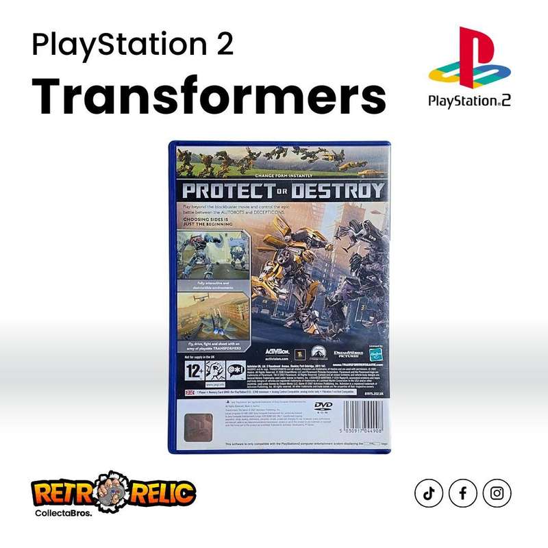 Transformers The game (PS2) videogame