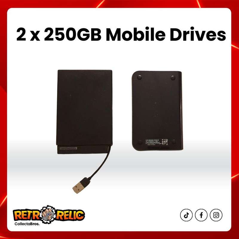Hard Drive Bundle - Includes Four Hard Drives