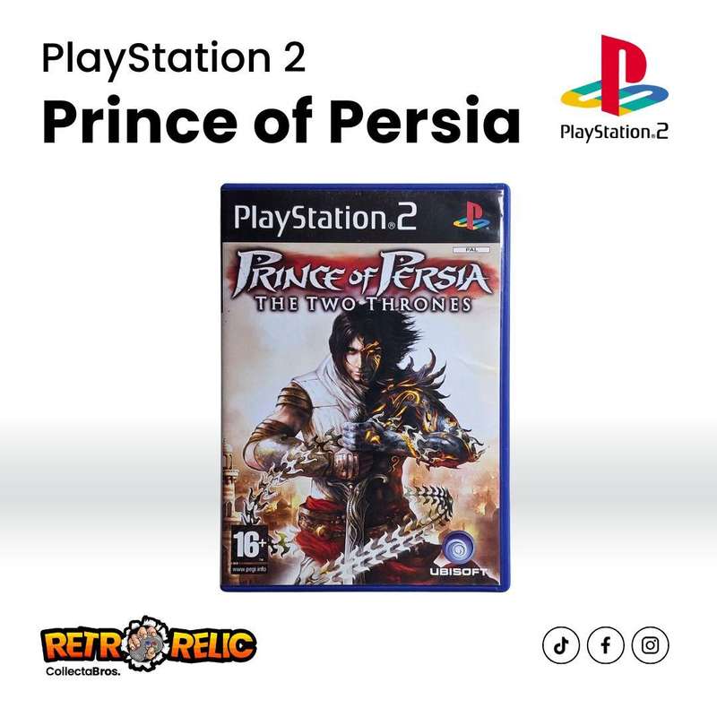 Prince of Persia The Two Thrones PlayStation Two (PS2) videogame
