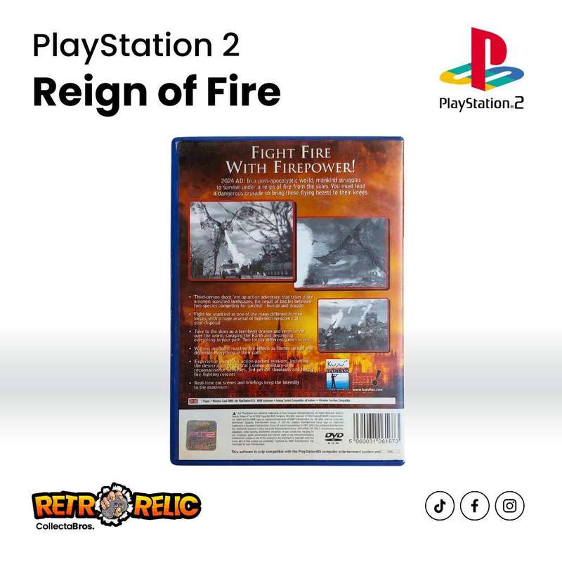 Reign of Fire (PS2) videogame