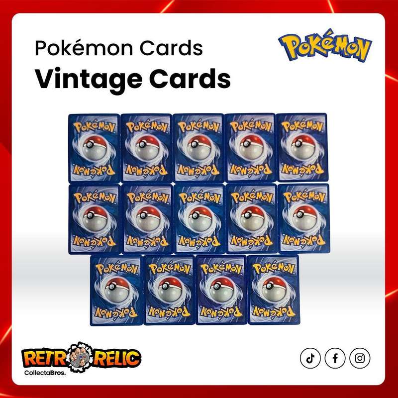 Pokémon Original Vintage Cards