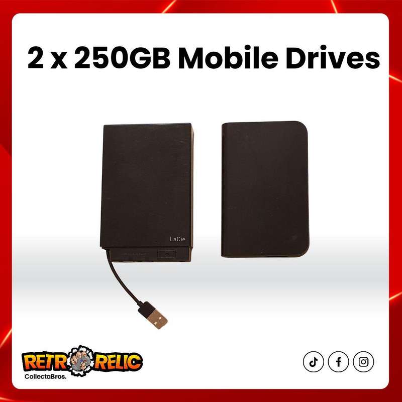 Hard Drive Bundle - Includes Four Hard Drives
