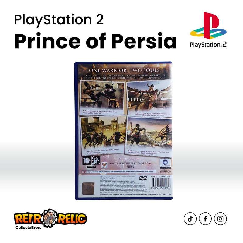 Prince of Persia The Two Thrones PlayStation Two (PS2) videogame