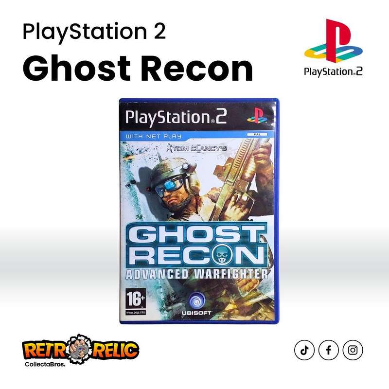 Tom Clancys Ghost Recon Advanced Warfighter PlayStation Two (PS2) videogame