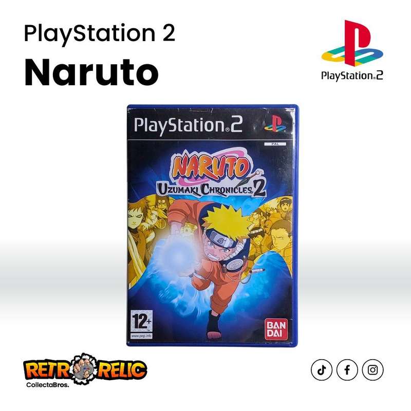 NARUTO Uzumaki Chronicles 2 PlayStation Two (PS2) videogame