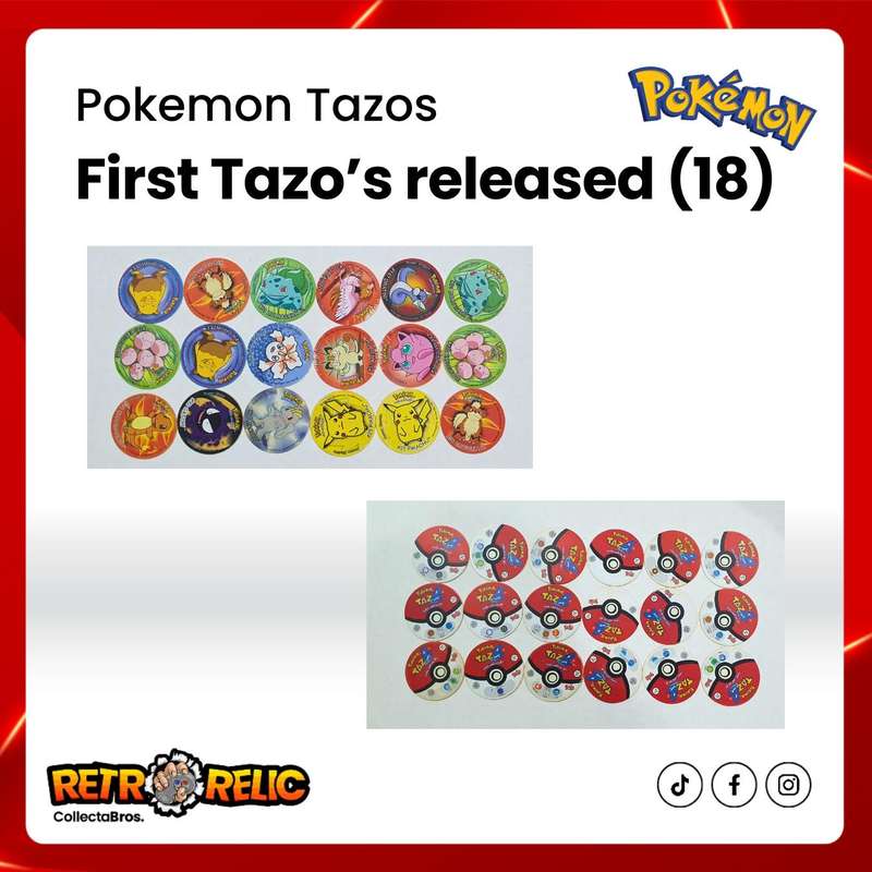 Pokémon Tazo Holder with 73 Tazo's