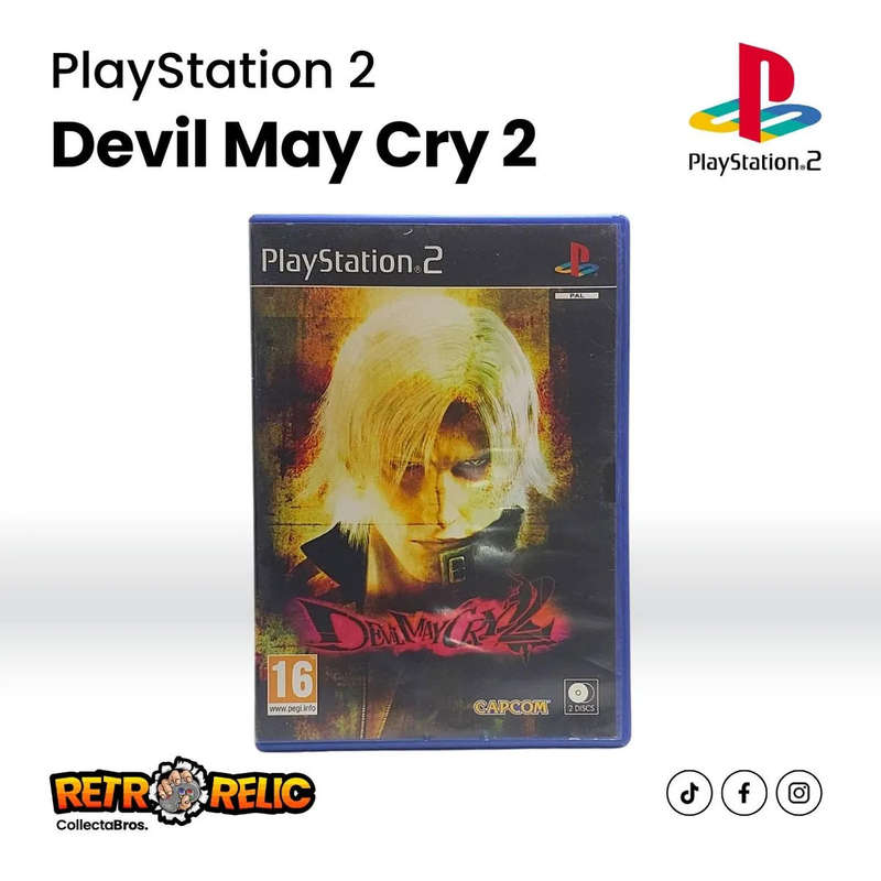 Devil May Cry 2 (PS2) videogame Two Discs