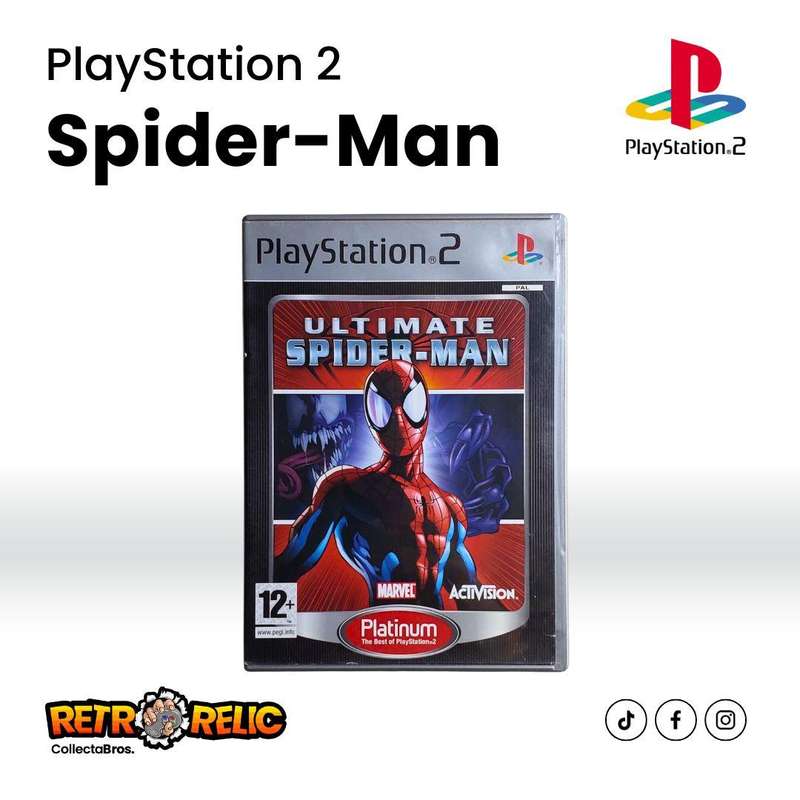 Ultimate Spider-Man Platinum (PS2) videogame