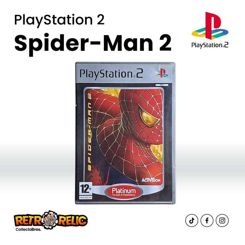 Spiderman 2 Platinum (PS2) videogame