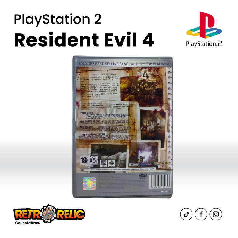 Resident Evil 4 PS2 Platinum - Pre-Owned