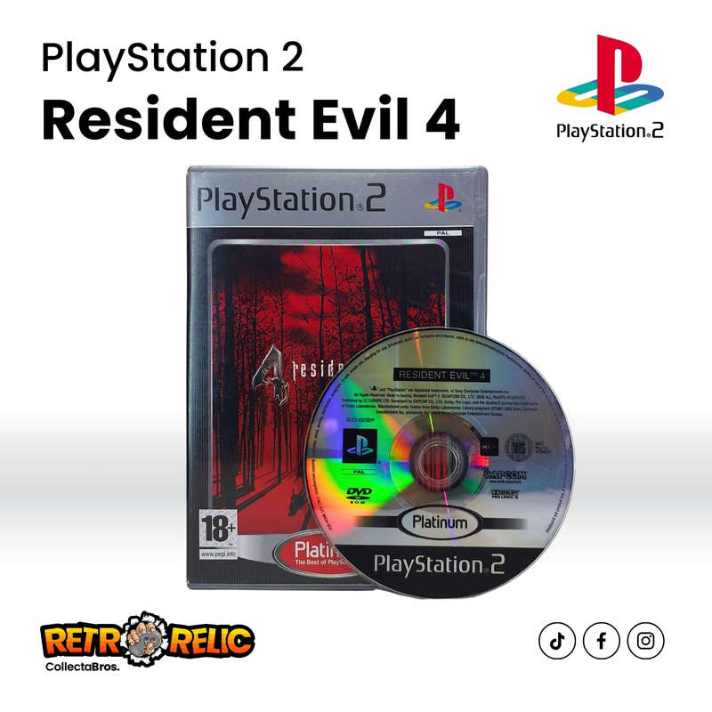 Resident Evil 4 PS2 Platinum - Pre-Owned