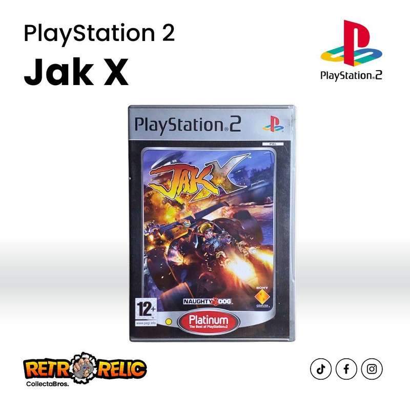 Jak X Platinum (PS2) videogame