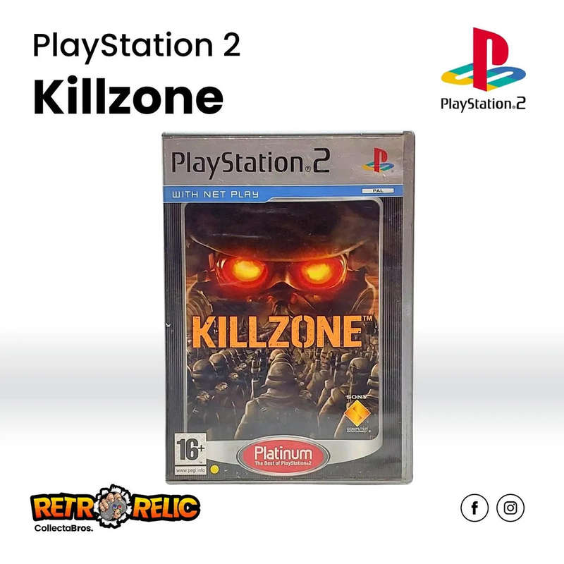 PlayStation Two  Killzone Platinum (PS2) videogame